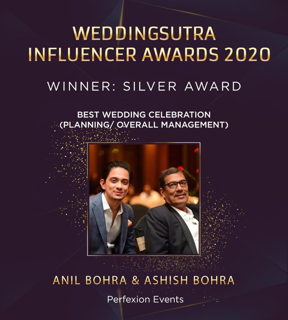 WeddingSutra Influencer Awards 2020 Image